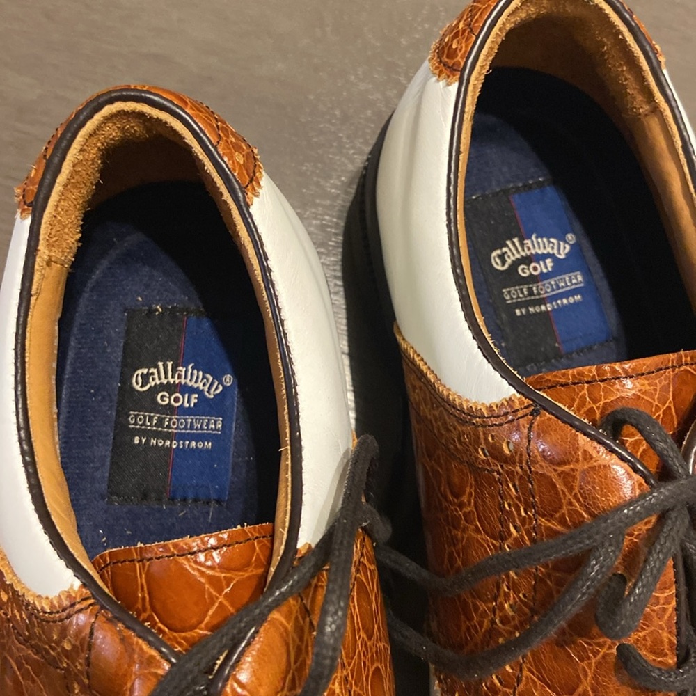 Vintage Callaway Golf Footwear Oxford Style Shoes - Picture 2 of 9